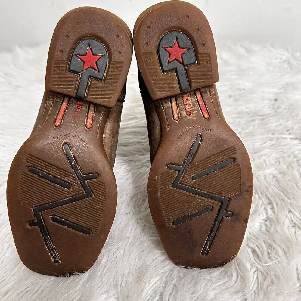 Durango Tigers Eye Brown Kid's Unisex Leather 8